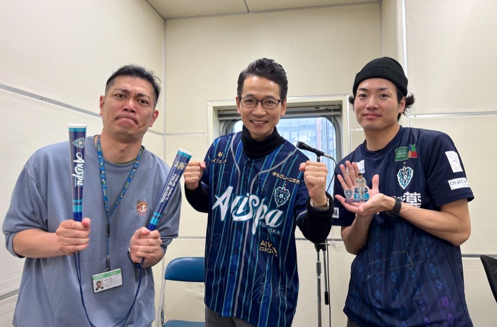 沖 繁義(KBCアナウンサー) tweet media