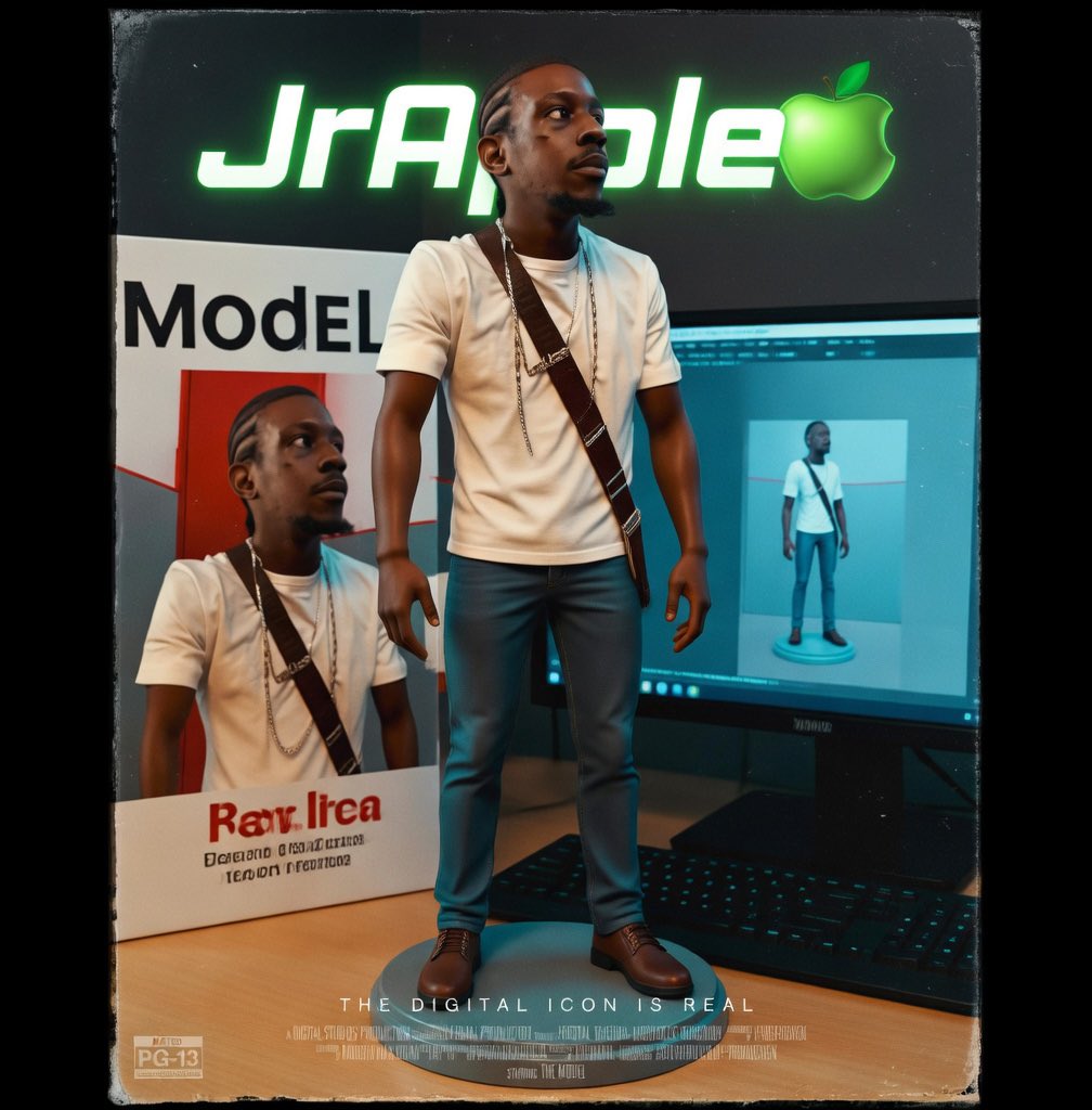 itsJrApple's tweet image. Action figure #JrApple🍏 out 🔜 #Outsoon #Drügs #Londondontknowü