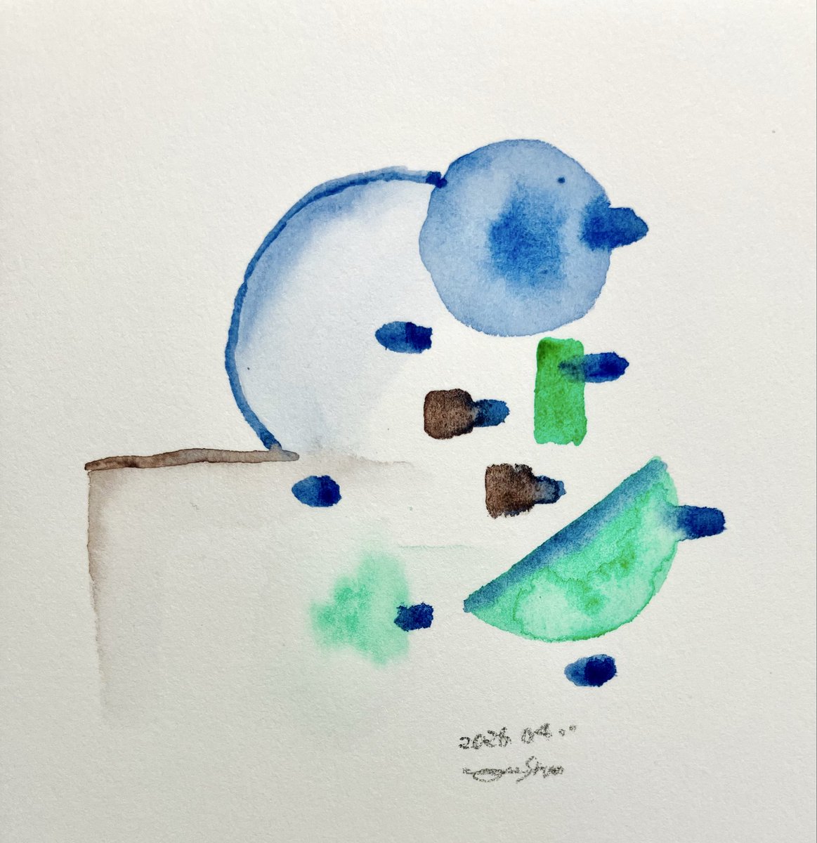 4/11

個展の差し入れで頂いた絵の具
発色が…すごい…！
少量でよく伸びる…