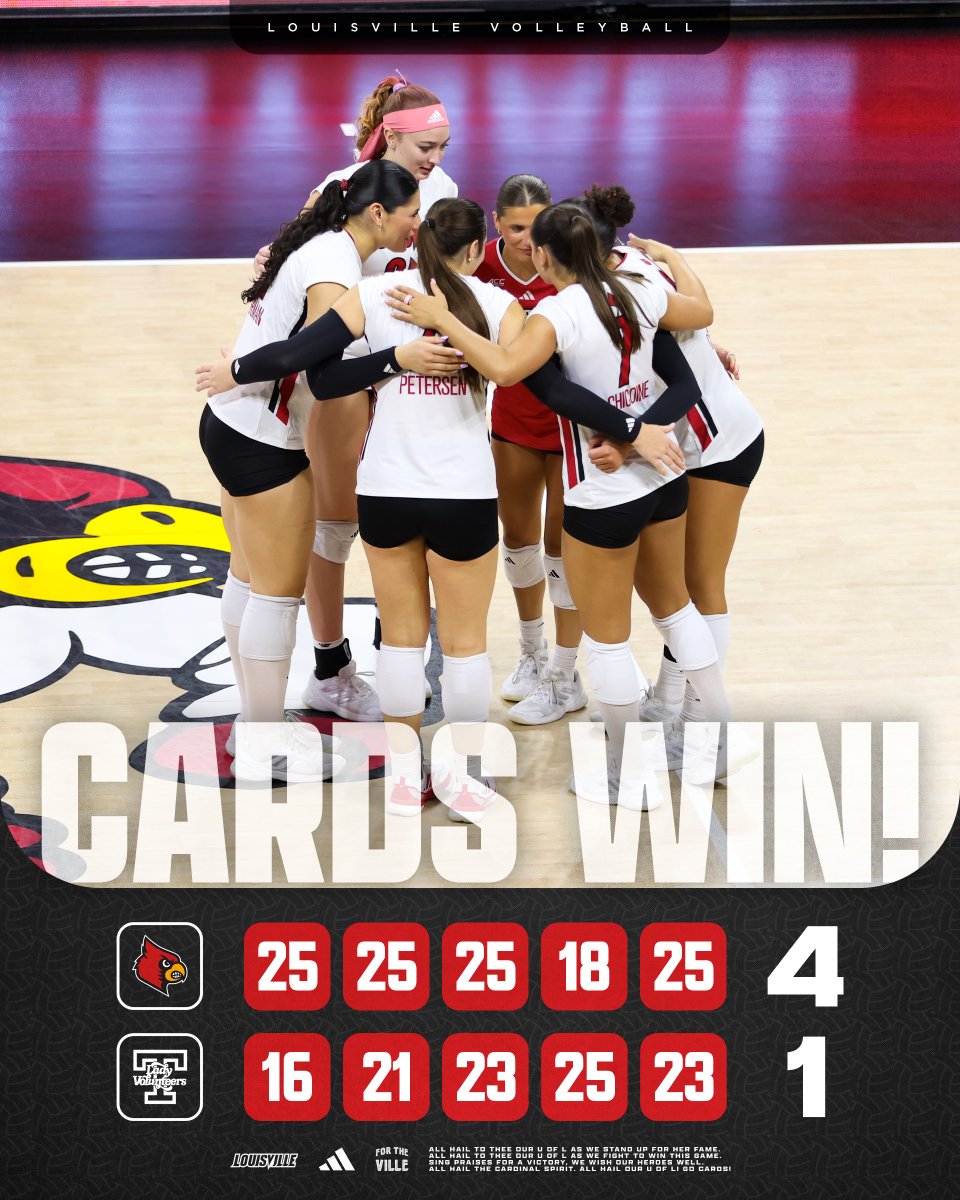 Louisville Volleyball tweet media