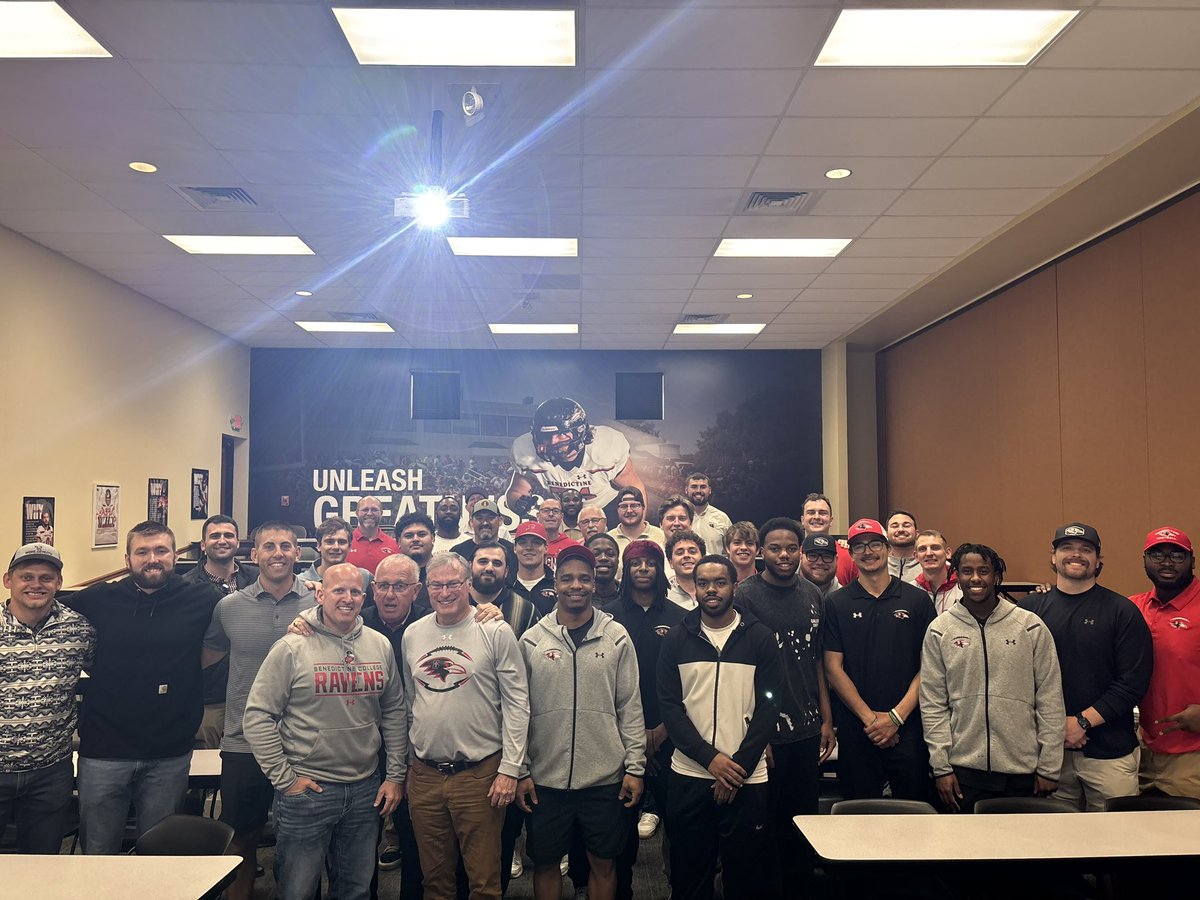 Benedictine Football tweet media