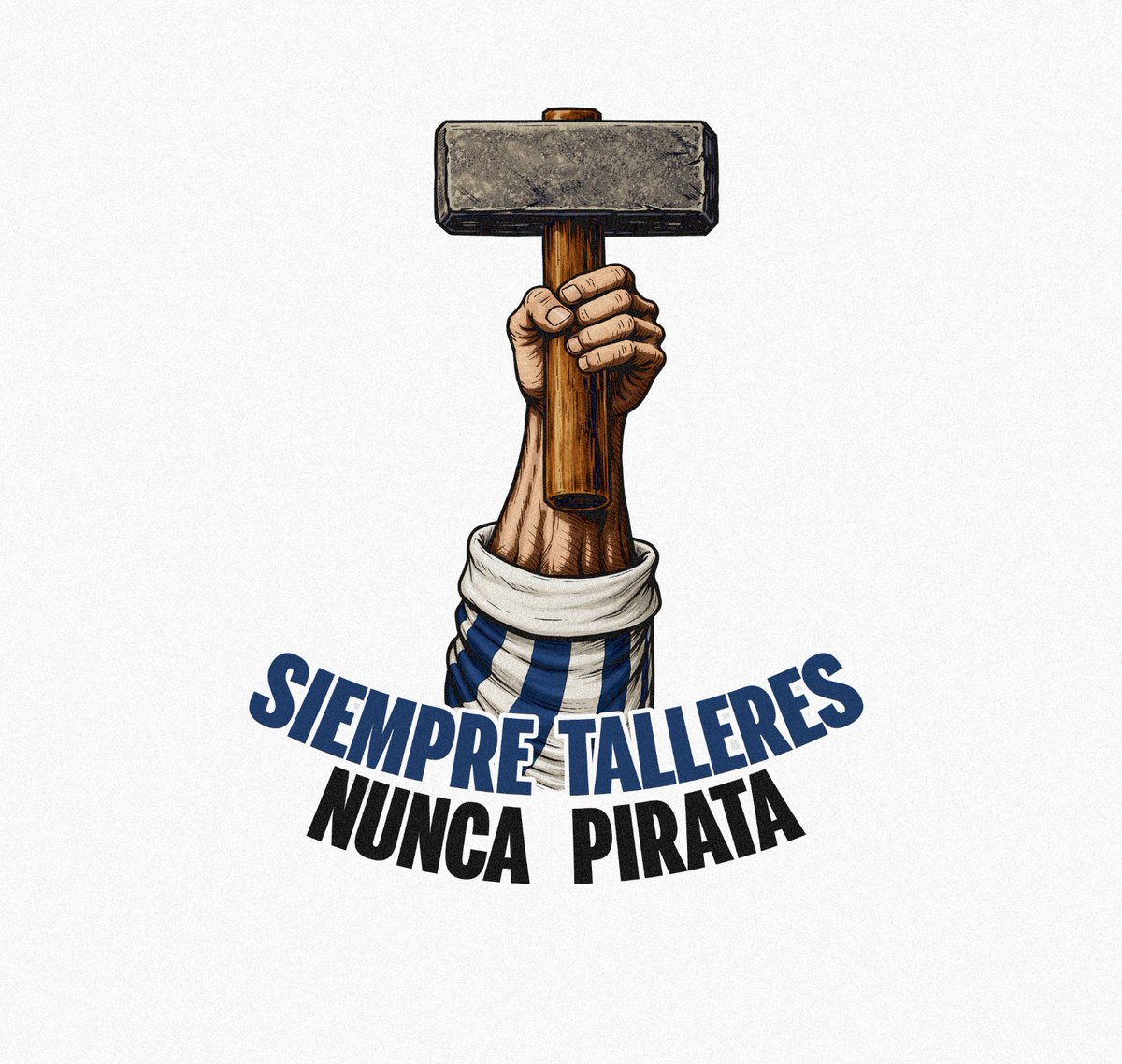Gente de trabajo, de talleres, de fábricas. Industrias y oficinas. Limpia vidrios, canillitas y taxistas. Gente que se queda a pelearla acá y no a buscar los flashes de Buenos Aires. Cordobeses de verdad. Siempre Talleres, siempre.