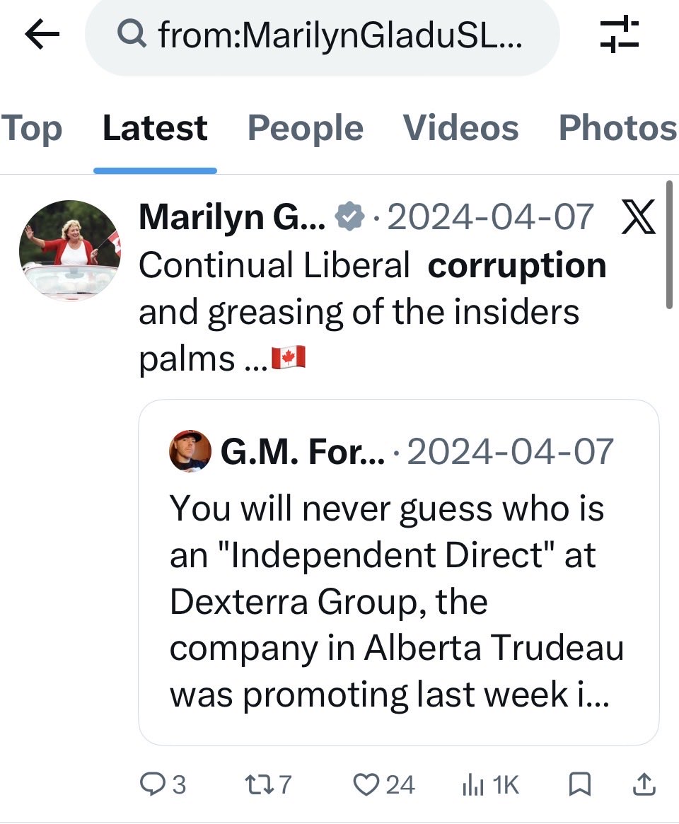 <a href="/MarilynGladuSL/">Marilyn Gladu</a> You had no problems re posting him before. 

What’s changed?  Blink once if you’re just a sellout. 
Blink twice if you’re being held hostage.