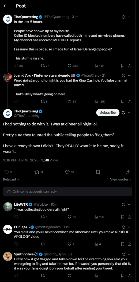 just so its out there when he deletes this tweet. <a href="/PoweroftheTruth/">PPP</a>  <a href="/Andywarski/">🎰🎲🃏Warski🃏🎲🎰</a>