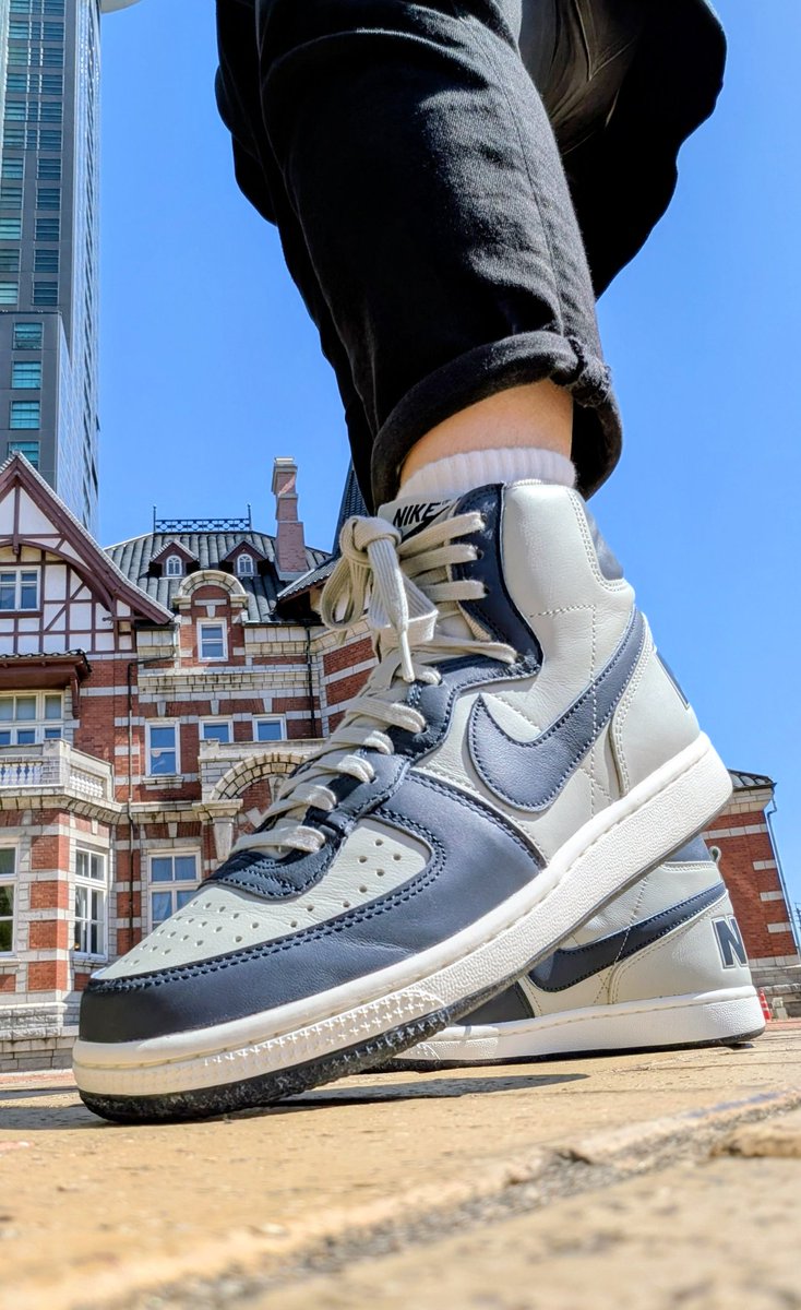 jamjamindigo's tweet photo. Nike Terminator High "Georgetown/Granite and Dark Obsidian"(2022)
今日は福岡県北九州市門司港レトロ　にてイベント🎪出店です✨ https://t.co/IQMJmCOHcg