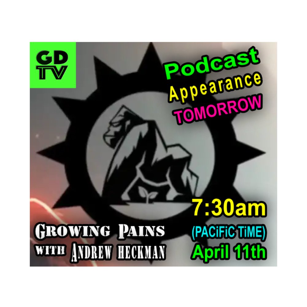 GrowDaddyTV's tweet photo. Hey Growmies!!!  We're going to be on the "Growing Pains with Andrew Heckman" podcast tomorrow (April 11th) at 7:30am Pacific Time!!!   Click this link to check it out - C'MON!!! https://t.co/nSovTJkJAj https://t.co/sPa0NCisIB