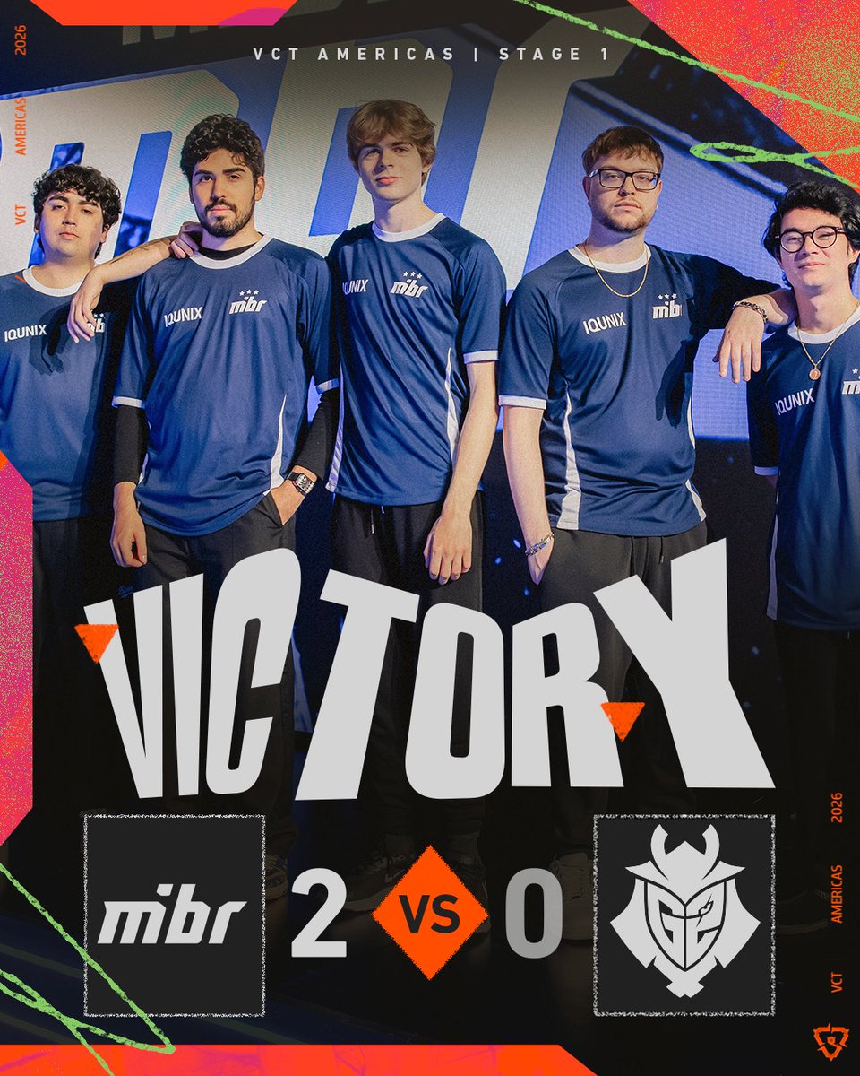 Reminding everyone why they're still a threat 🤫

<a href="/MIBR/">MADE IN BRAZIL.</a> survive OT to sweep the series! #VCTAmericas