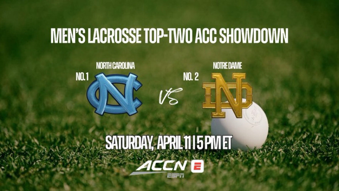 kettkettering's tweet photo. 1 vs 2!

Saturday at 5 on ACCN https://t.co/5hzqKAShmE