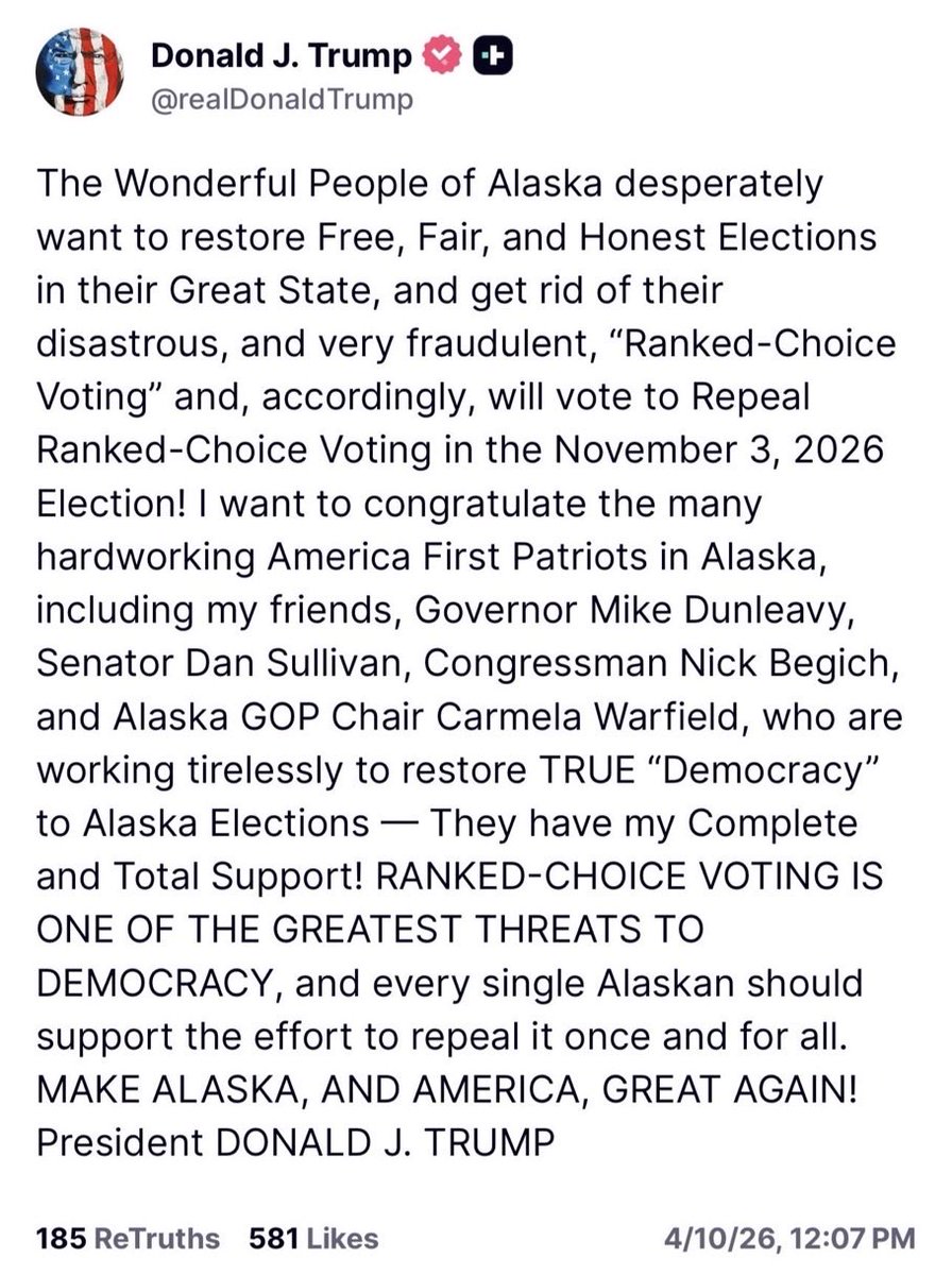 Tom Begich for Alaska tweet media