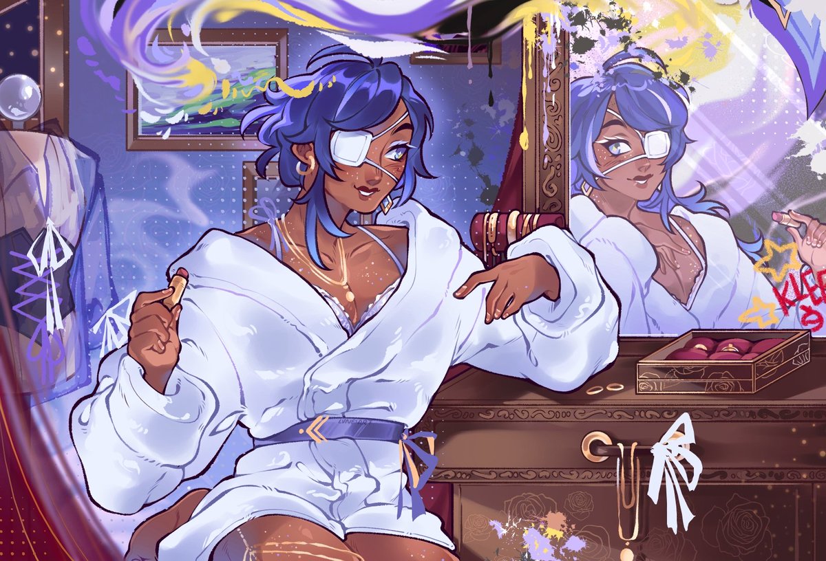 lvnesart's tweet image. My piece for @TranscenderZine ! Thank you sm for the opportunity!
#genshinimpact #kaeya #kaeyaalberich