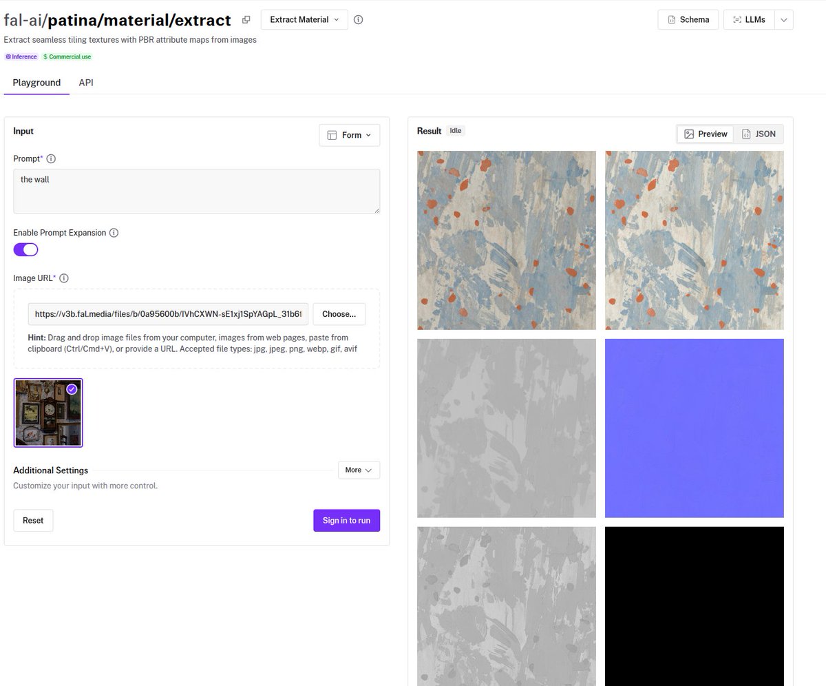 this text guided texture extraction workflow is insane, "the wall" then pulls the textures from the wall.

no textures are safe anymore.
