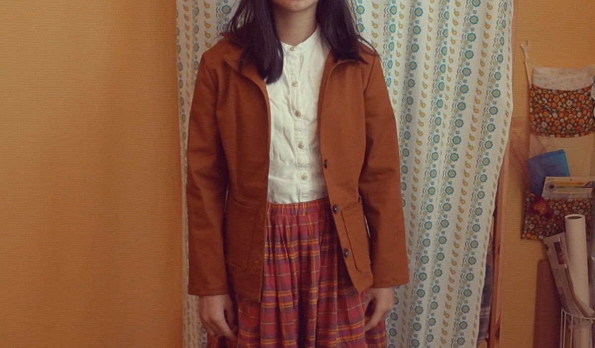 machiko_sewing's tweet image. 初めて洋裁CADを使って
長女の原型と
そこからパターンを起こしたジャケット！

物凄く時間がかかり
反省点も多かったけれど
とにかく娘が気に入ってくれて報われました〜◎
#sewing