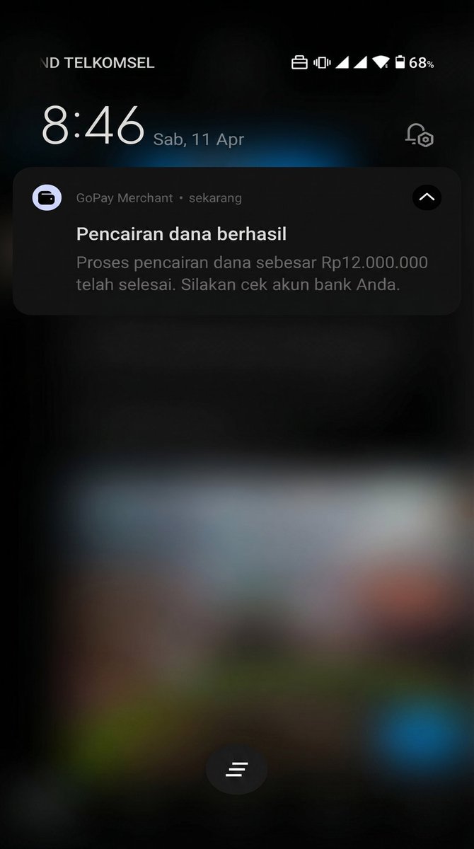 Coftsopy's tweet photo. Notif yg bikin semangat pagi ini.. https://t.co/bcysBjGutY