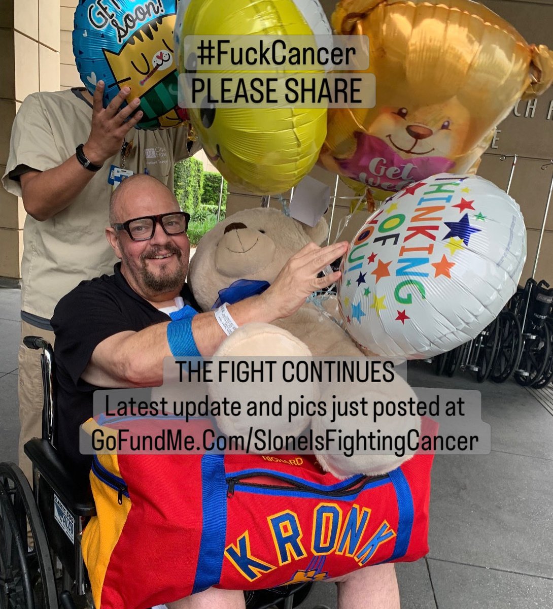 sloneart's tweet photo. Thanks for much for the kind wishes, support, contributions, messages and shares. Latest update on my toe to toe fight with Cancer has just been posted https://t.co/pmlIneltHW thanks so much for standing with me in this fire.  I’m fighting like hell and promise to never give up. https://t.co/y6eyUrSu53