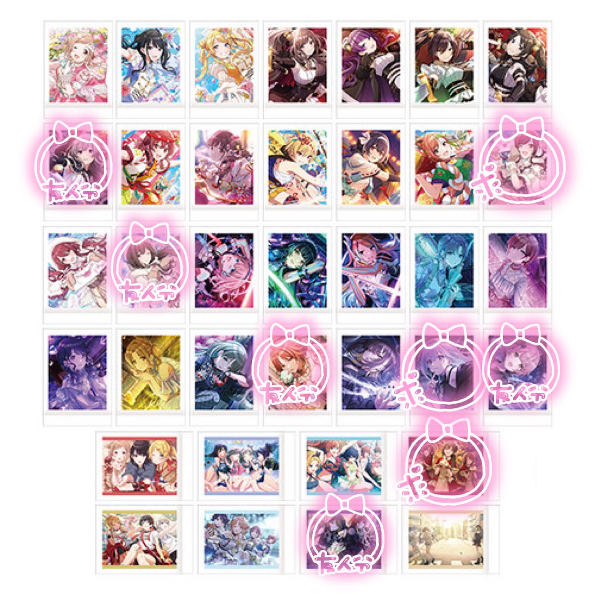 negimaru5562's tweet photo. @no_TL
【交換】シャニマス シャイニーカラーズ ぱしゃこれ

譲▶︎めぐる、咲耶、あさひ、ストレイライト
       ルカ(サイン箔押し)

求▶︎甘奈>羽那、アルストロメリア
       (友人分)霧子、千雪、美琴、はるき、シーズ

郵送での交換となります
検索からもお気軽にお声掛けください( ՞ . .՞)" https://t.co/VGoe24eZSc