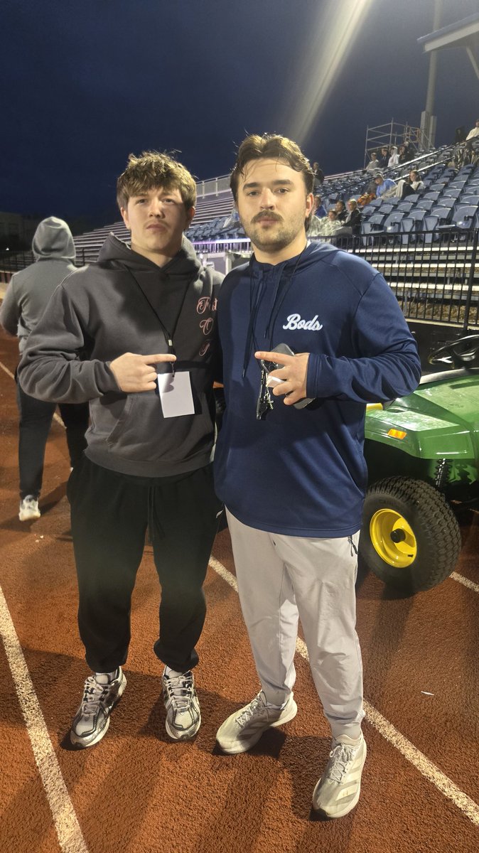 LandenDockery's tweet photo. Had a great time at the @IchabodFTBL junior day and spring game. Appreciate the hospitality @BenjaminDoole @CoachSharpWU @KambleHaverkamp such a great place and program 

@JakeCorbin @CoachBradClark @The1CoachSexton @TheShaqMiller @CzarAthletics https://t.co/Bn18HNB98Z