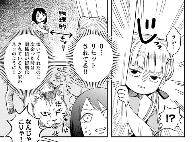 仲良くなったな〜と思っても
次の日には警戒心が戻ってる 
