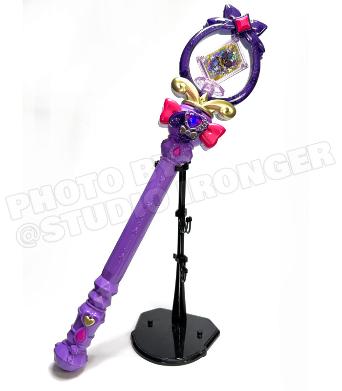 まわして変身・ティアアルカナロッド。名探偵プリキュアのキュア