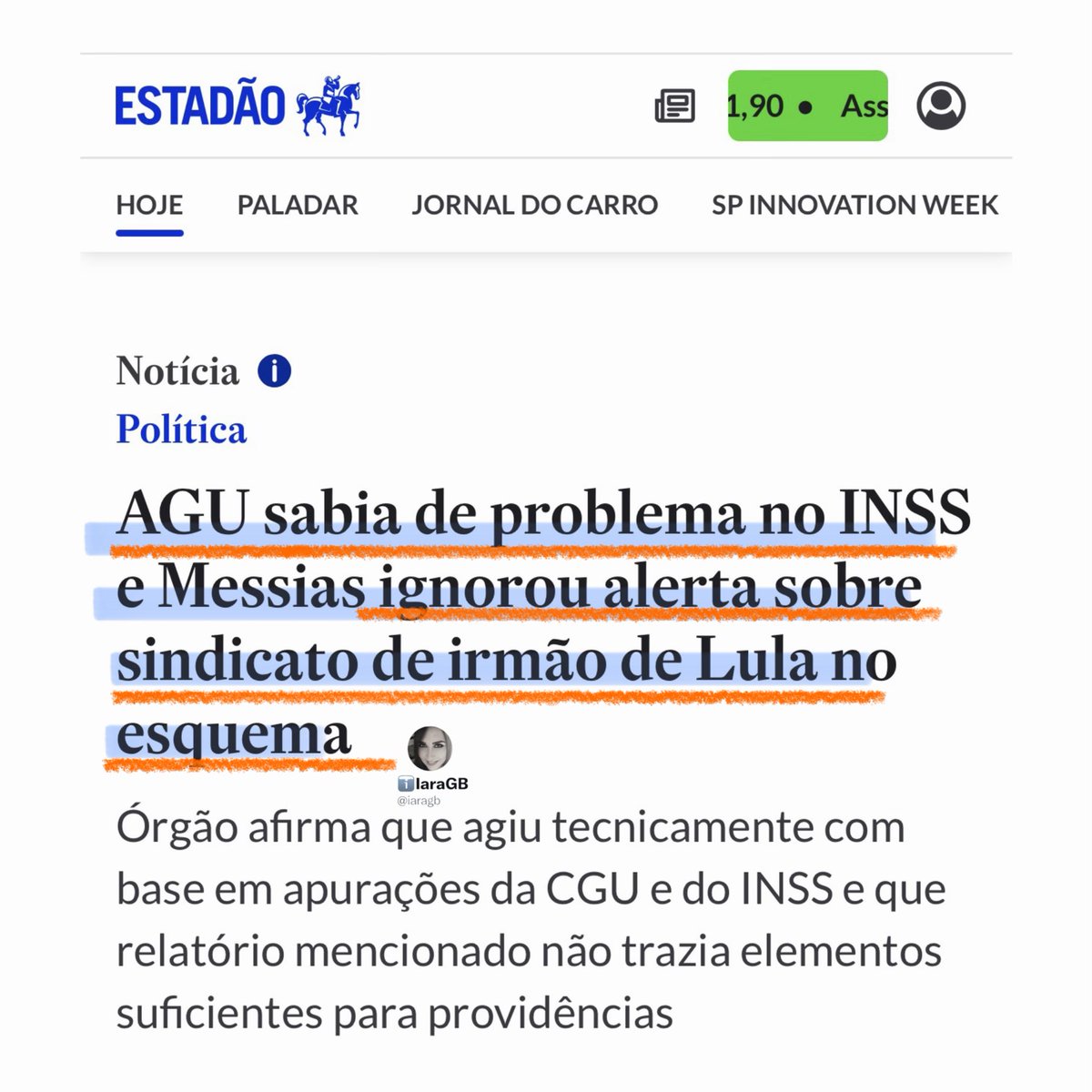 ℹ️IaraGB 🐒💨L🌻👉🇧🇷 tweet media