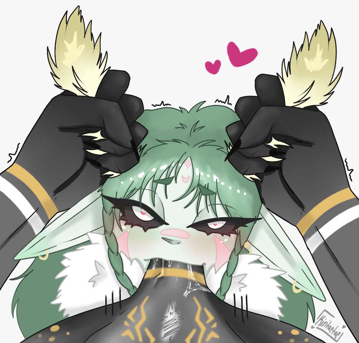 kiritaetae's tweet photo. I love a good face fuck while my antennae are being yanked on~
☆
☆
#Kiritaelewd
#Lewdart
#NSFW
#NSFWART
#Art
#Vtuber
#Mothtuber
#Lewd
#Mothart
#Moth
#furry
#furryart https://t.co/ZUjiLKHEGi