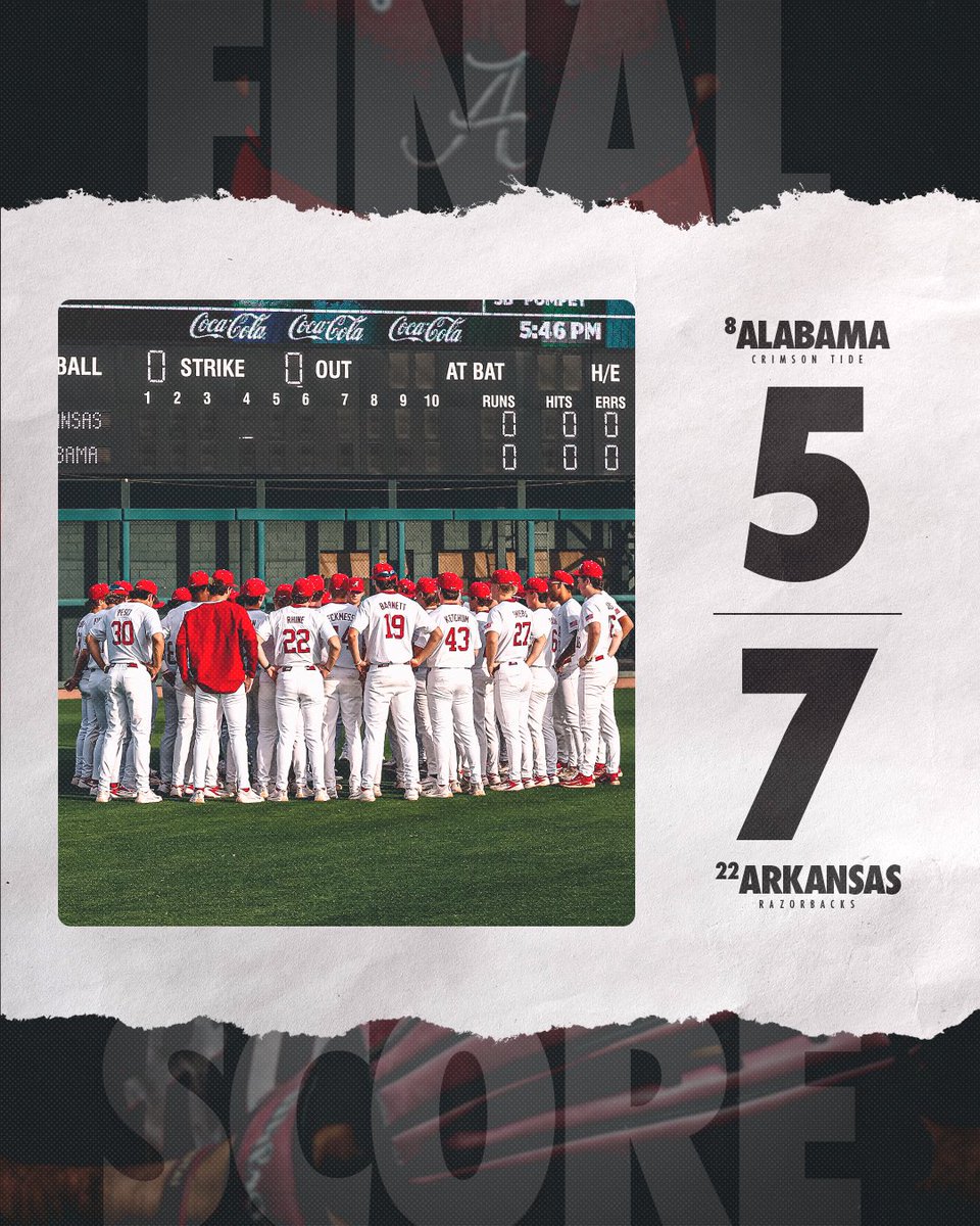 Alabama Baseball tweet media