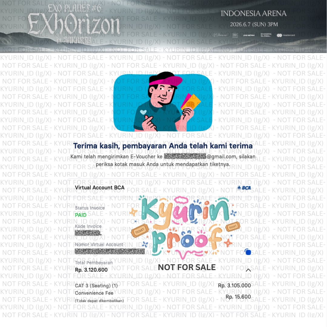 pudingcklt__'s tweet image. Pengalaman latihan war tiket di Loket since 2024:
✅ Secured 33+ Tiket
✅ Secured Tiket QN 2 &amp;amp; 3
✅ Beberapa kali menang raffle benefit

Hasilnya di ticketing EP6 EXhOrizon in Jakarta:
- Weverse Presale: Queue 200 secured 2 tiket CAT E-X di menit 14.03 WIB
- Mastercard Presale: