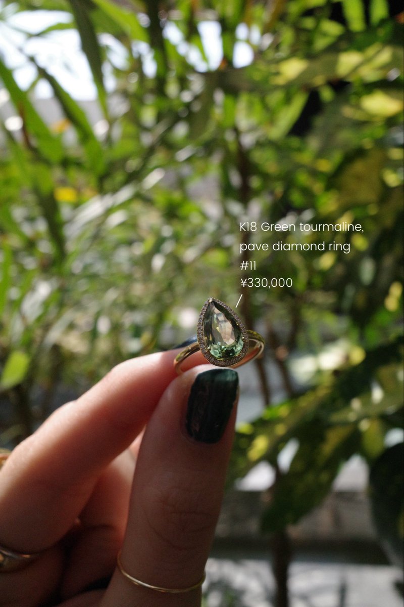 ARTIDAOUD's tweet photo. Lumine Yurakucho Limited💍
月替わりのK18ハイジュエリー
　
桜が舞う4月は、淡い桃色のモルガナイトと艶やかなグリーントルマリン🌸🌿
たおやかな表情とその可憐な煌めきを店頭でご覧下さい。 https://t.co/9IMd6RJiQ7