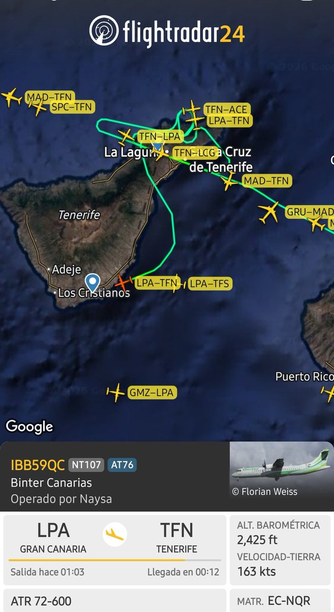 controladores's tweet image. Problemas de meteo en el aeropuerto de #Tenerife Norte. 
Frustradas, esperas y desvíos al aeropuerto alternativo. 
#SafetyFirst