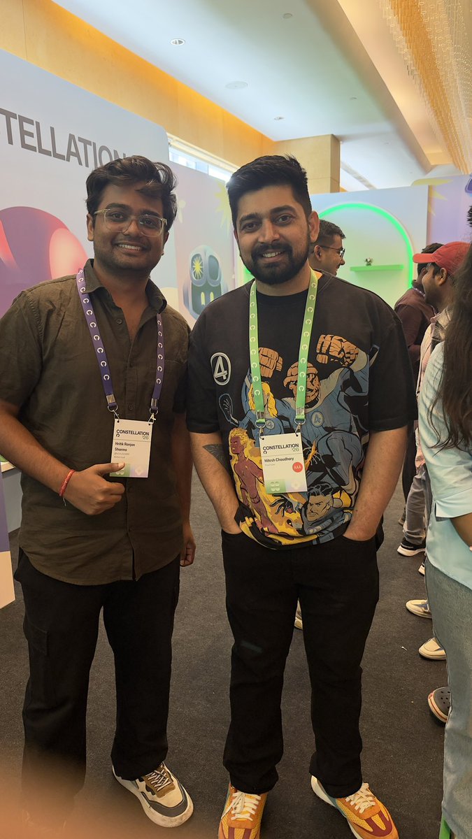 Hritik_1804's tweet image. Attended GitHub Constellation and met some famous faces. Got exposure to insights on GitHub and Copilot's new experiences.

#githubconstillation #github #developer #Meet_up