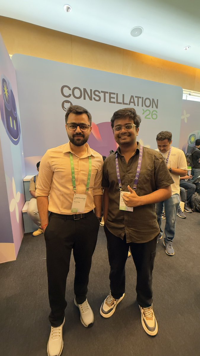Hritik_1804's tweet image. Attended GitHub Constellation and met some famous faces. Got exposure to insights on GitHub and Copilot's new experiences.

#githubconstillation #github #developer #Meet_up