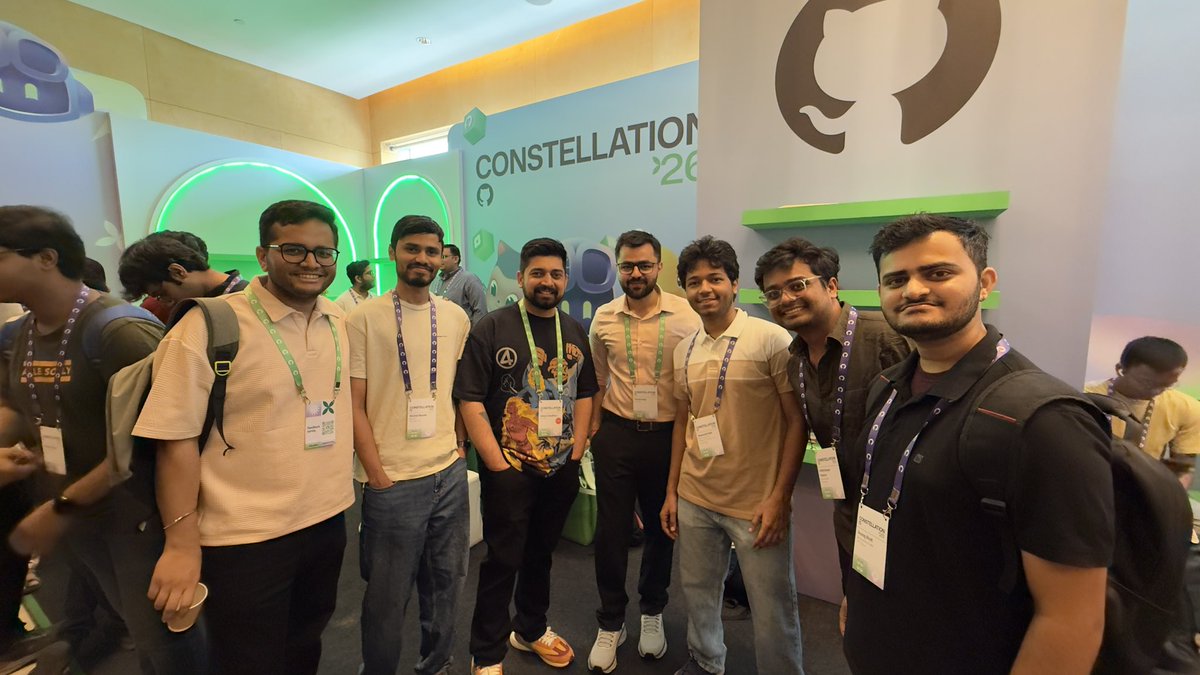 Hritik_1804's tweet image. Attended GitHub Constellation and met some famous faces. Got exposure to insights on GitHub and Copilot's new experiences.

#githubconstillation #github #developer #Meet_up