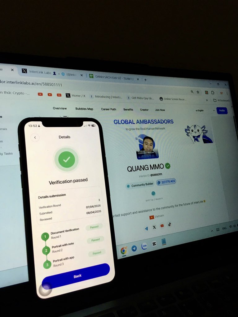 Quang MMO | InterLink Labs tweet media