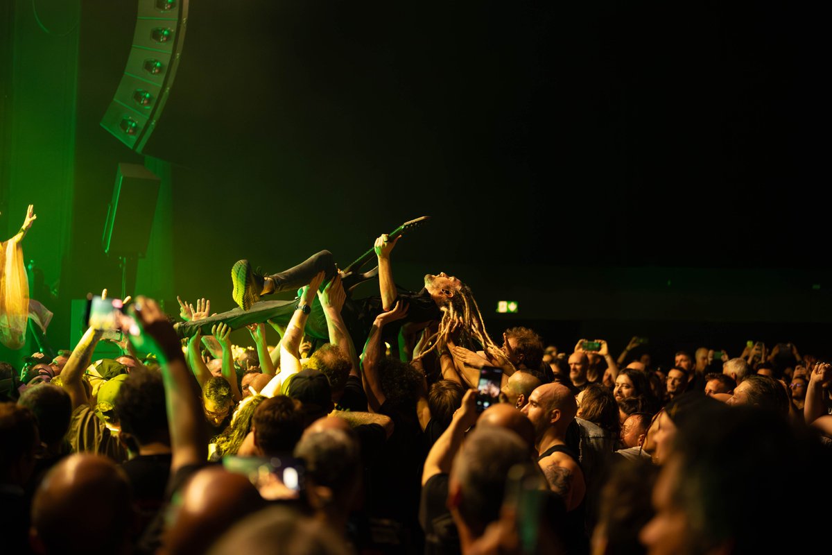 ça faisait très longtemps que j'avais pas fait de photos concert hier soir c'était #Infectedrain à Lyon