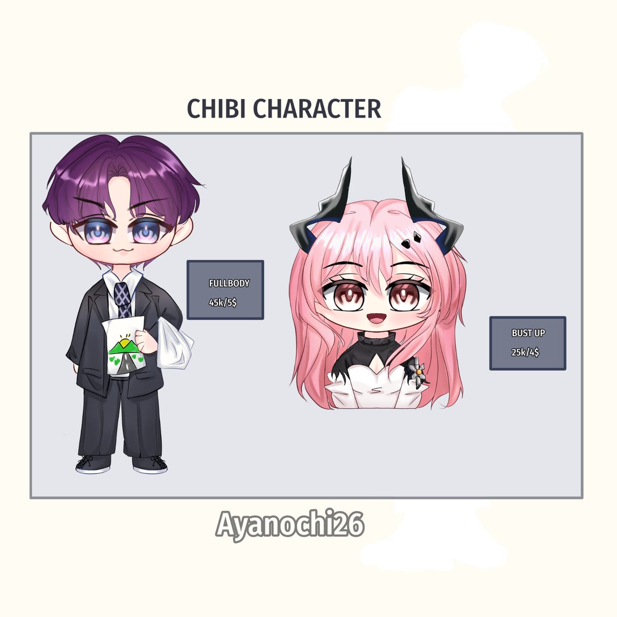 Ayanochi | open commission | @ after dm tweet media