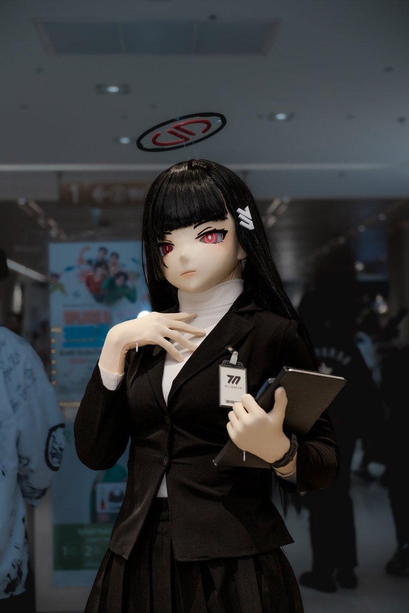 kiguru_zero's tweet photo. ⚫️⚪️🔴 
Photo 📸 : https://t.co/Cs6ze4xSHi (FB)

#kigurumi
#着ぐるみ
#BlueArchive https://t.co/5EjbYJp5Mg