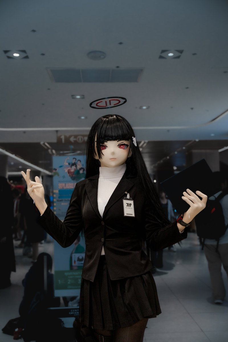 kiguru_zero's tweet photo. ⚫️⚪️🔴 
Photo 📸 : https://t.co/Cs6ze4xSHi (FB)

#kigurumi
#着ぐるみ
#BlueArchive https://t.co/5EjbYJp5Mg
