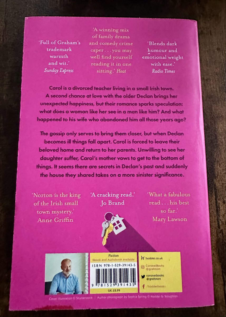 Poplifer73's tweet image. Stuart’s Book Club!
I’ve just read Graham Norton’s book ‘Forever Home’ (2022) in three days.
Loved it! Another page turner with a clever twist! @grahnort 
#BookClub #ReadBooks #GrahamNorton #Read