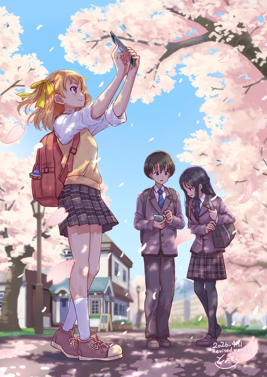 「去年描いたオリジナルイラストの修正版です。 色々思う所はあるけれどこれはこれで。」|とよそら(ずっと試運転)のイラスト