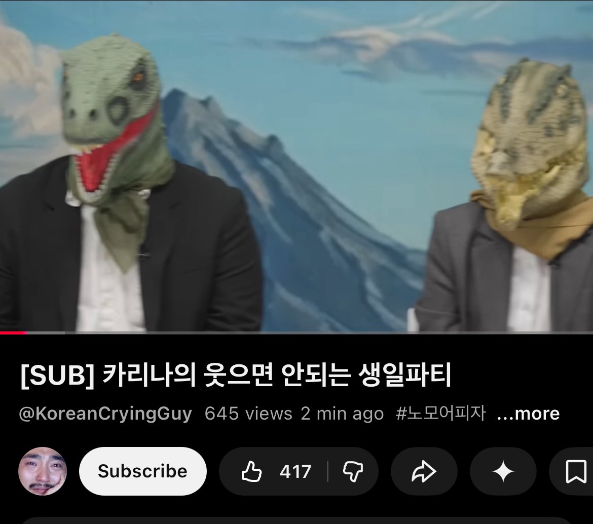 KARINATI0NS's tweet image. IJBOLL I JUST KNEW THAT THEY WOULD INCLUDE DINOSAURS IN THIS BIRTHDAY PARTY 😭😭😭😭😭