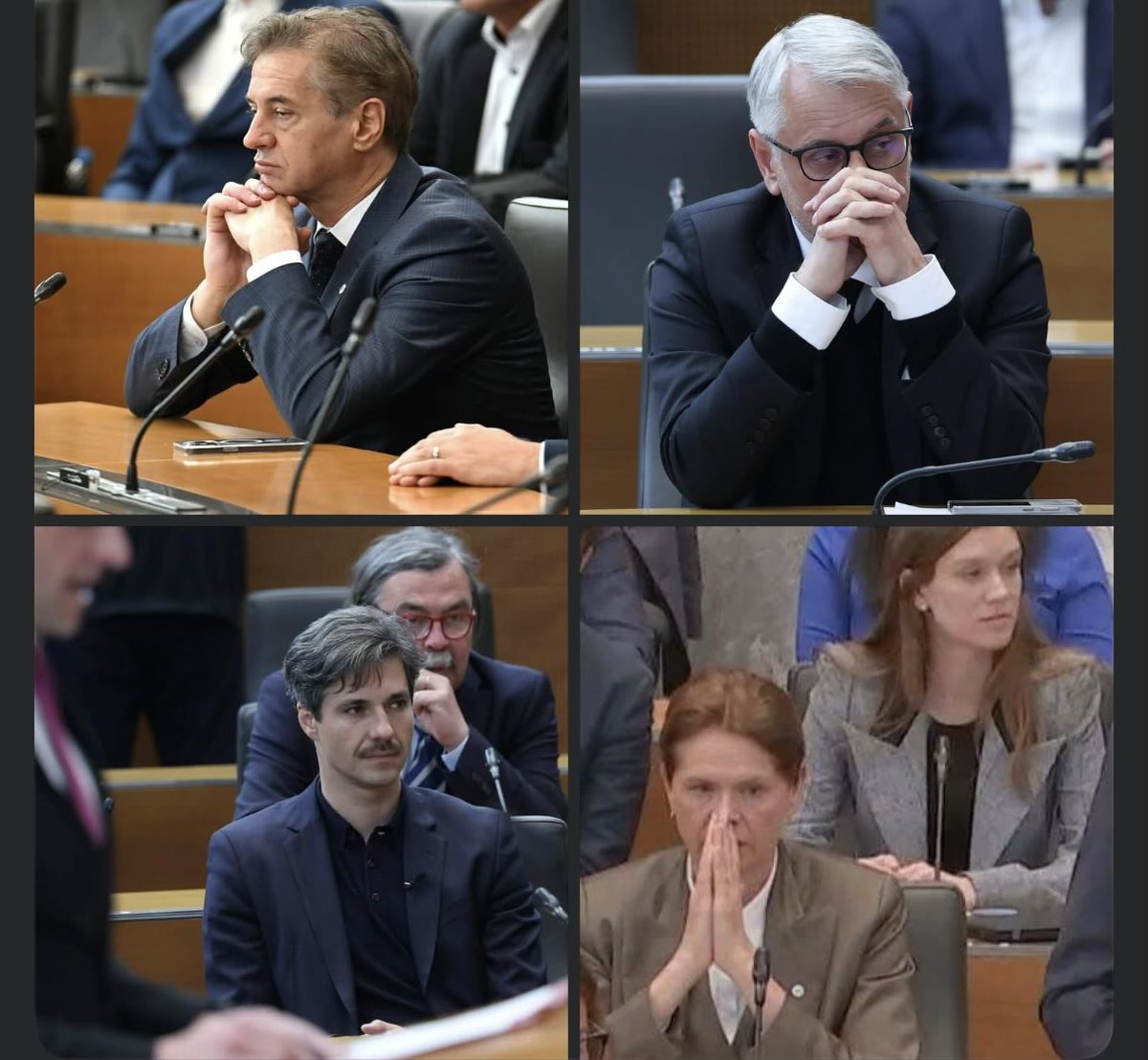 Za državo in Slovence jih ni nikoli tako skrbelo kot jih zdaj za lastne riti. 
Vedo, da bo razgaljena vsa njihova svinjarija in, da bodo odgovarjali 👎🏻
Morajo odgovarjati!