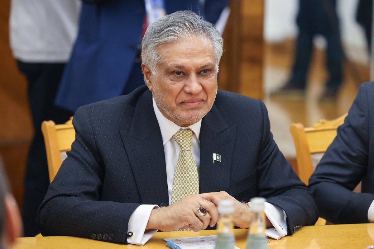 ChinaDaily's tweet image. Pakistan's Deputy Prime Minister and Foreign Minister Mohammad Ishaq Dar expressed hope on Saturday that all parties involved in the ongoing conflict would engage constructively to advance efforts toward a peaceful resolution, the Foreign Ministry said. #US #Iran #MiddleEast