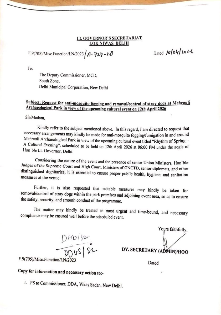 Illegal relocation of dog at mehrauli new delhi . According to article 51 relocation is illegal <a href="/gupta_rekha/">Rekha Gupta</a> <a href="/Bsankshay/">Sankshay Babber</a> <a href="/gauri_maulekhi/">Gauri Maulekhi</a> <a href="/LalanSingh_1/">Rajiv Ranjan (Lalan) Singh</a> <a href="/indSupremeCourt/">Supreme Court of India</a> <a href="/narendramodi/">Narendra Modi</a> <a href="/LtGovDelhi/">LG Delhi</a> <a href="/LalanSingh_1/">Rajiv Ranjan (Lalan) Singh</a> <a href="/Manekagandhibjp/">Maneka Sanjay Gandhi</a> <a href="/RahulGandhi/">Rahul Gandhi</a> <a href="/peta/">PETA</a>