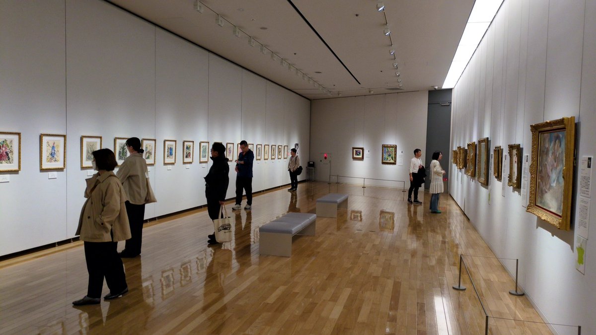 特別展】本日、「近代西洋絵画の巨匠たち」展が開展。本展では、茨城県 