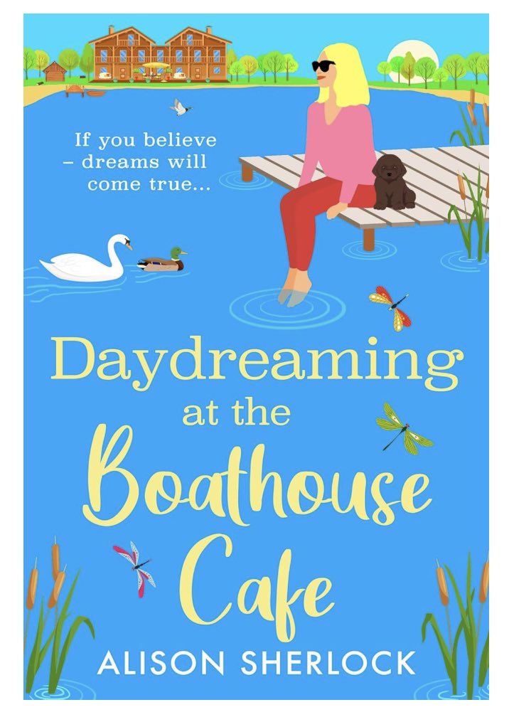 AlisonSherlock's tweet photo. A huge thank you for all the publication day messages yesterday 💗 It has zoomed up the charts with some amazing 5⭐️ reviews posted already! I’m so grateful to everyone who has bought Daydreaming at the Boathouse Cafe so far 💗🍰☀️🍰💗
https://t.co/xF7C3D1lki 

@BoldwoodBooks https://t.co/Pe6W7SyCLO