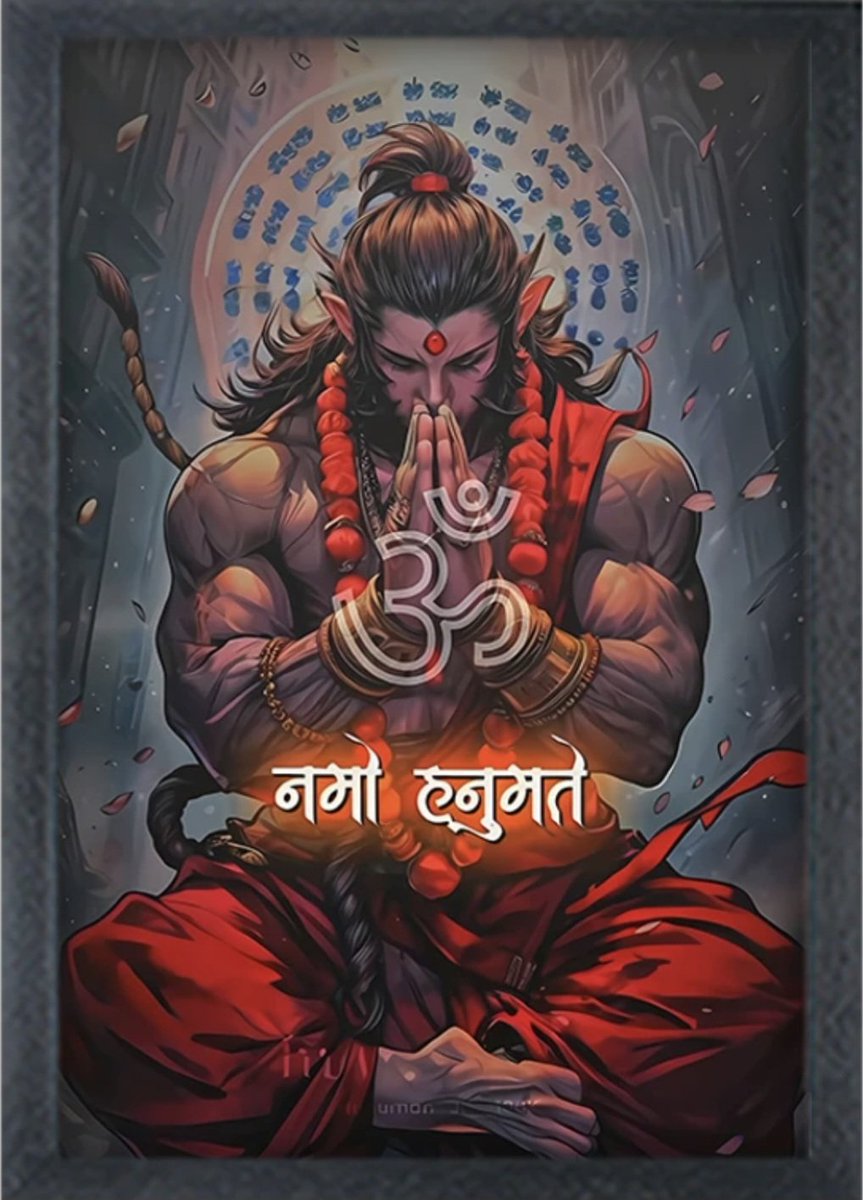 Amanydav8's tweet photo. ॐ नमो हनुमते नमः🙏 https://t.co/nEVAPHhjGp