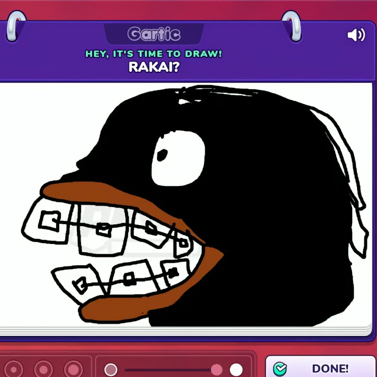 Xqc Rakai Drawing xQc panics after accidentally making a black face while drawing RaKai's ...