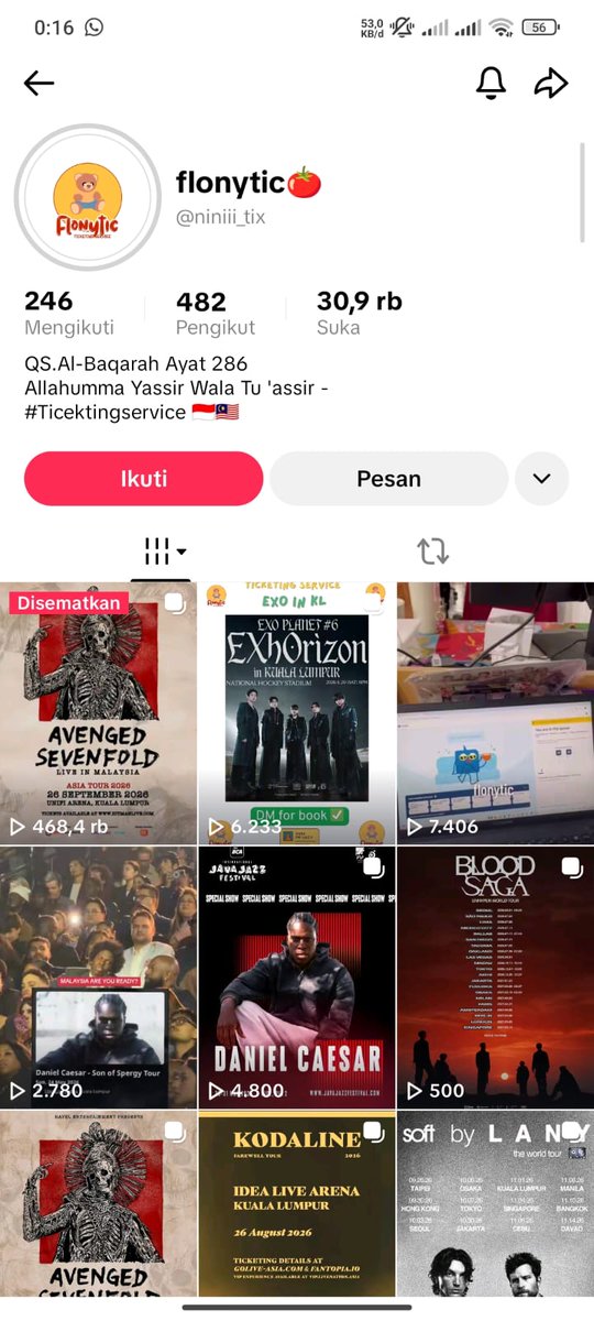 sweetughtea's tweet photo. MINTA TOLONG BLOCK REPORT AKUN SCAMMER INI YA GAISS DIA BERKELIARAN DI TIKTOK

REKENING BCA 7411446216 A.N ANNISA FITRIA
NOMOR WA 08984469865
AKUN TIKTOK FLONYTIC/NINIII_TIX

TERUS BISA BISANYA BUKTI CHATKU DIJADIIN TESTI SAMA DIA DI AKUN TIKTOKNYA😡😡😡

#SCAM #EXO #EXHORIZON https://t.co/hxEweX4uxR