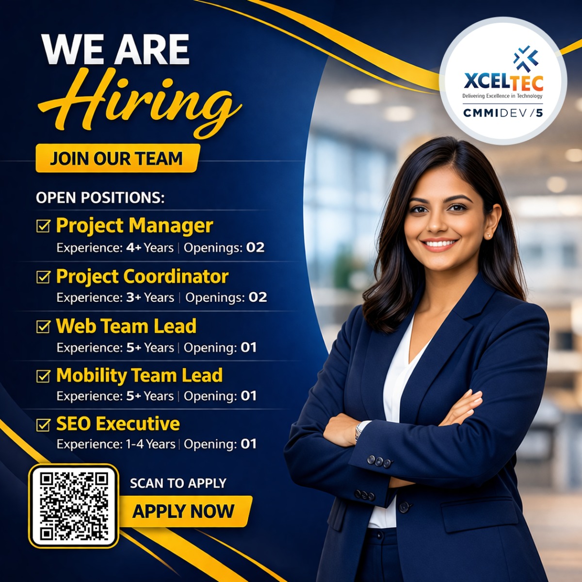 XcelTec - (A CMMI Level 5 Company) tweet media