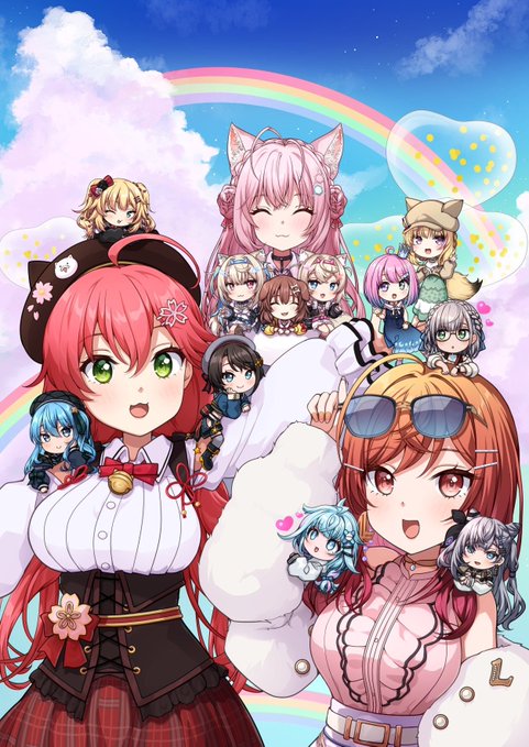 ホロライブとにじさんじが好きです!
よろしくお願いします!
 #凍結祭りでフォロワー減ったから自己紹介して逆に増やす 