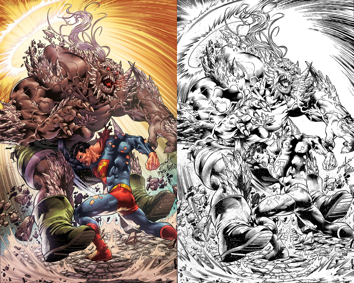 mmartinsart's tweet image. My colors on 'Superman vs Doomsday'.

✏️ Art by José Luís
🎨 Colors by @mmartinsart 

#superman #doomsday #justiceleague #dc #dcuniverse #dccomics #comicbook #colorist